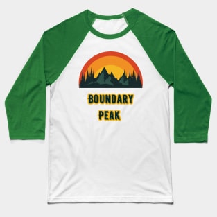 Boundary Peak Baseball T-Shirt